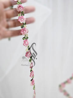 تور سر عروس مدل رزالین🌱🌸